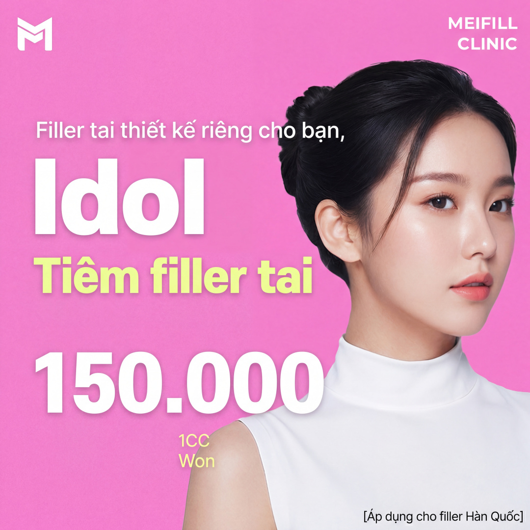 Xu hướng hiện nay, Tiêm filler tai Idol - Tai yêu tinh, Tai tiên, Tai Tinkerbell, Tai Idol, Tai vểnh, Tai nhọn, Filler dái tai, Thẩm mỹ tai