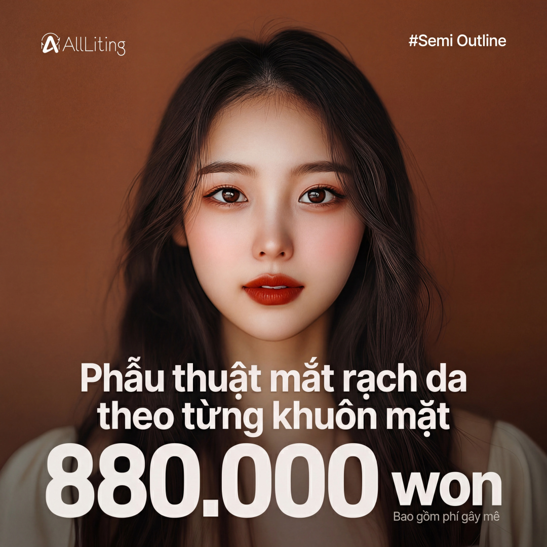 All-Lifting Cắt mí toàn phần_Phẫu thuật mắt_Thẩm mỹ mắt_Phương pháp cắt rạch