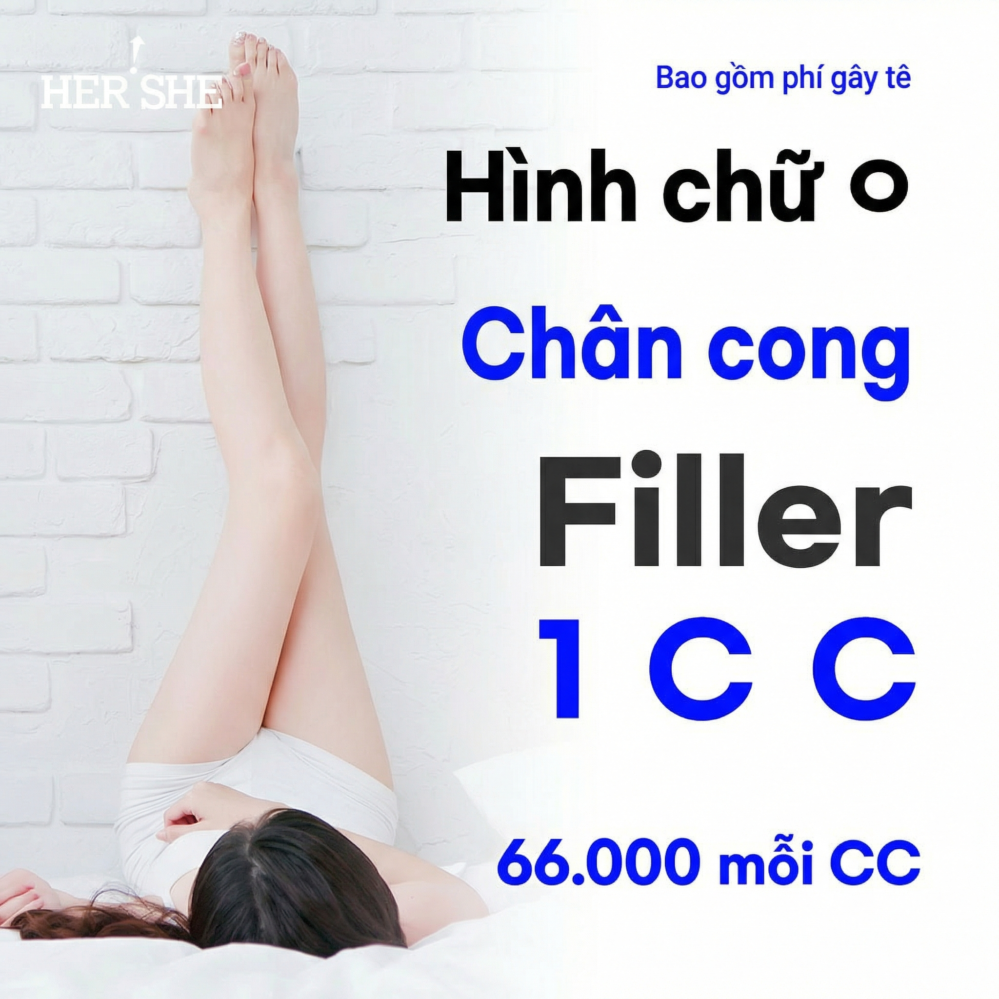 Filler chân (giúp chân thẳng khép lại)