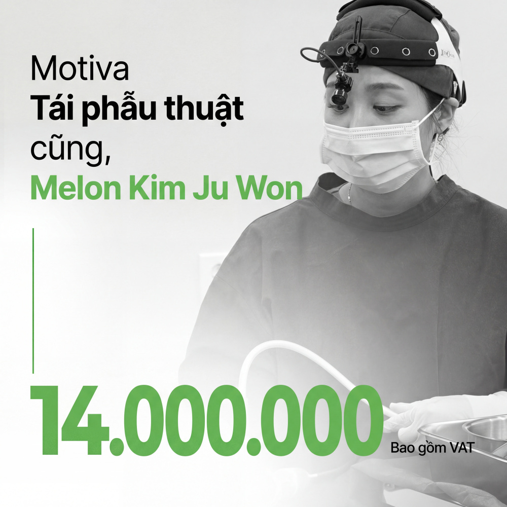 Melon_Phẫu thuật lại ngực Motiva