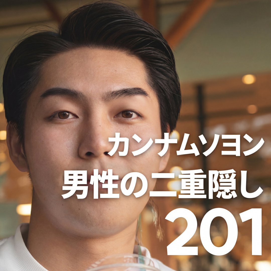 강남서연 남자 쌍꺼풀 감추기