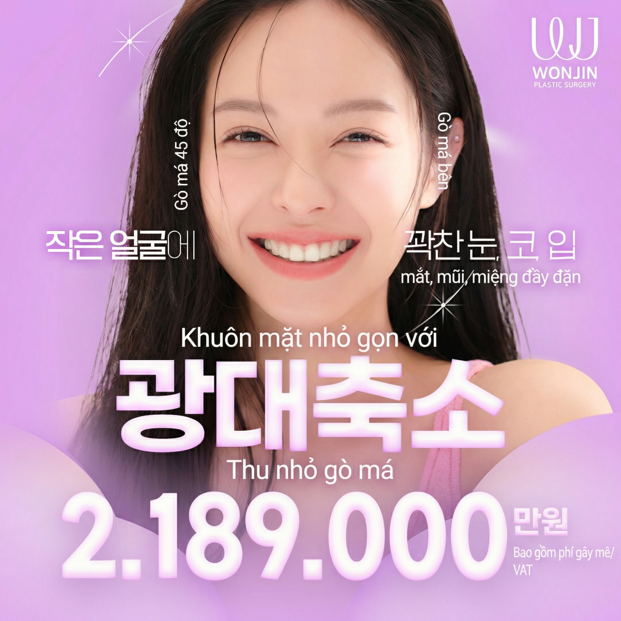 WJ 원진 광대축소