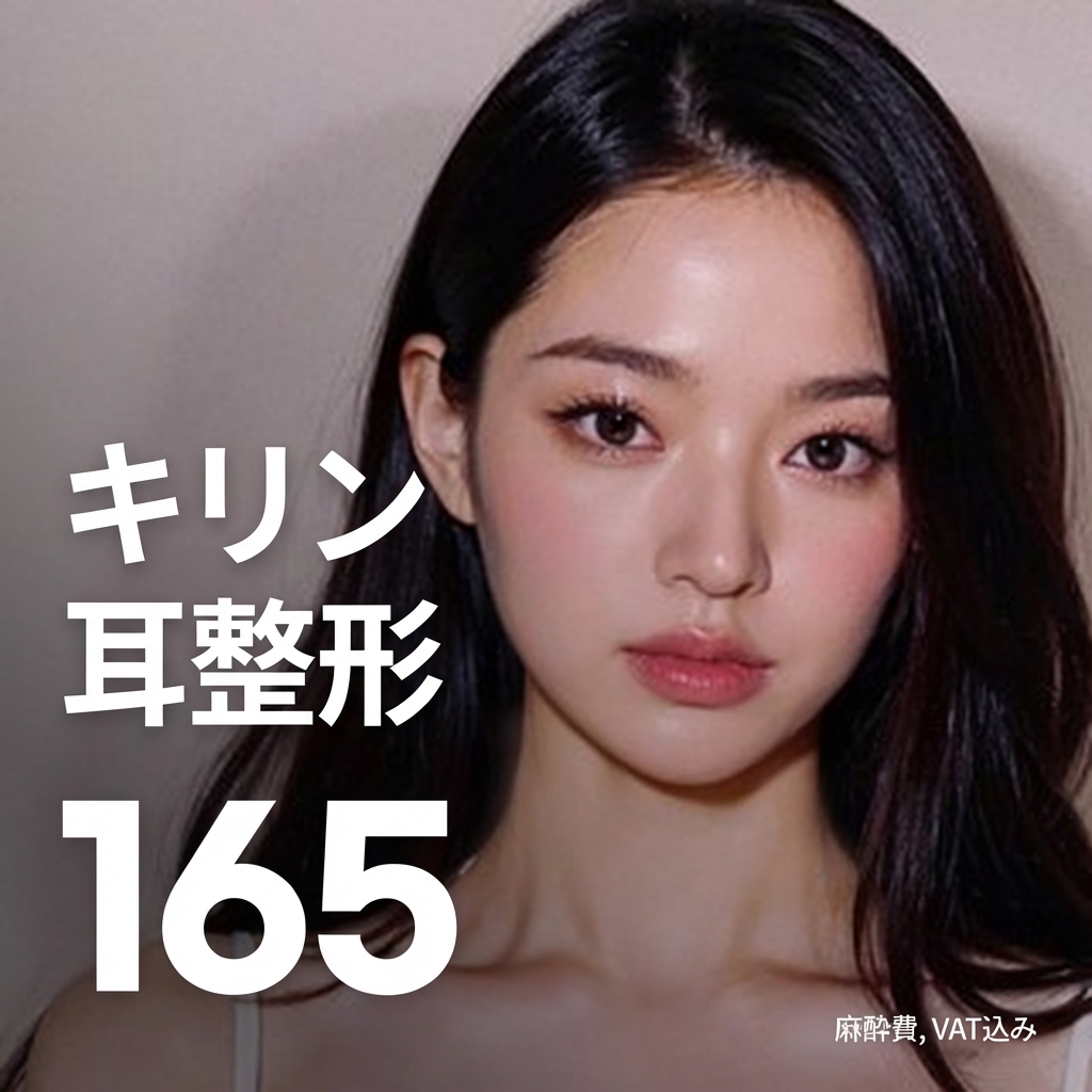 キリン 耳形成