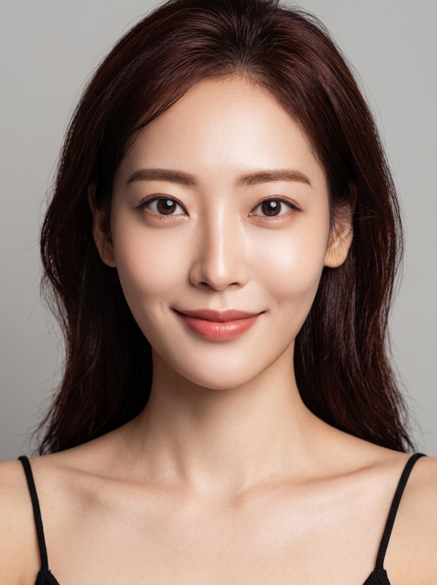 가상모델 #1106 얼굴 원본 9