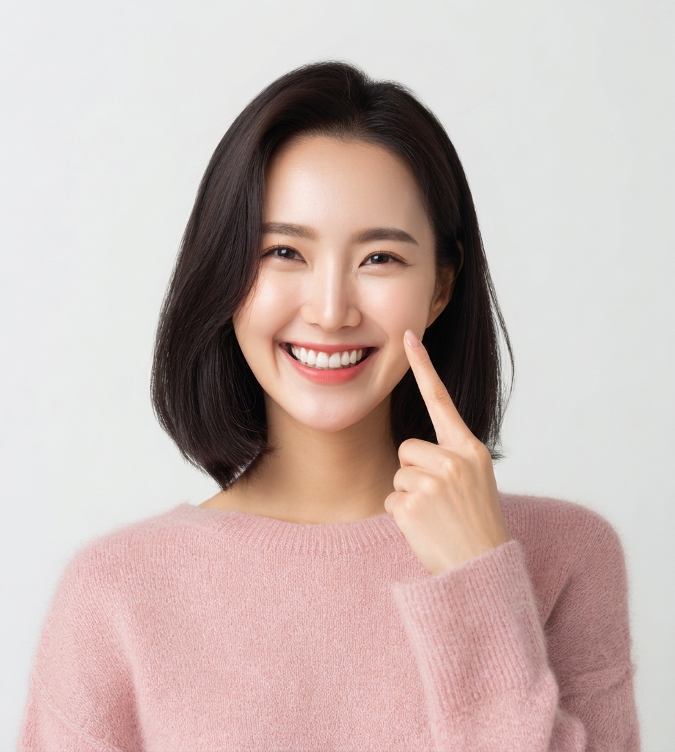 가상모델 #1110 얼굴 원본 10