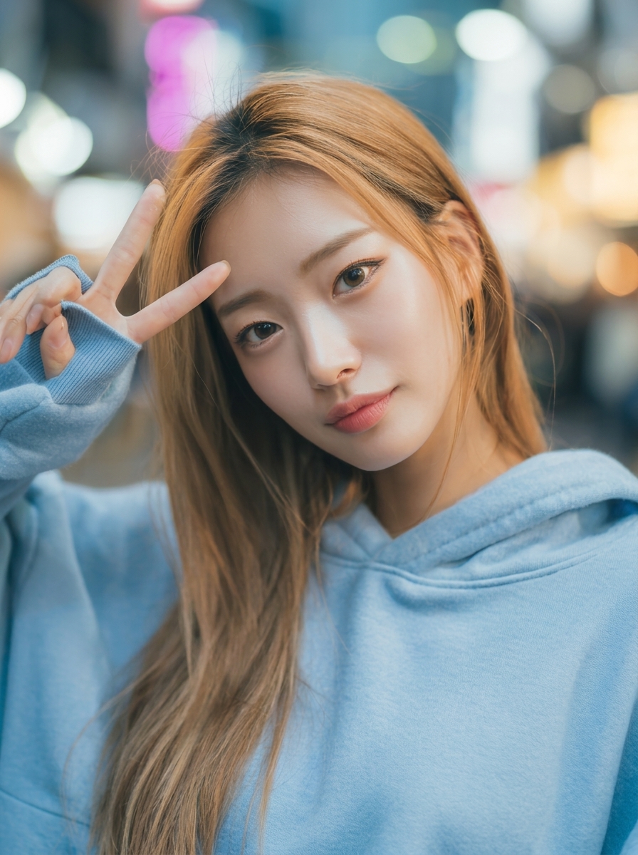 가상모델 #1110 얼굴 원본 11