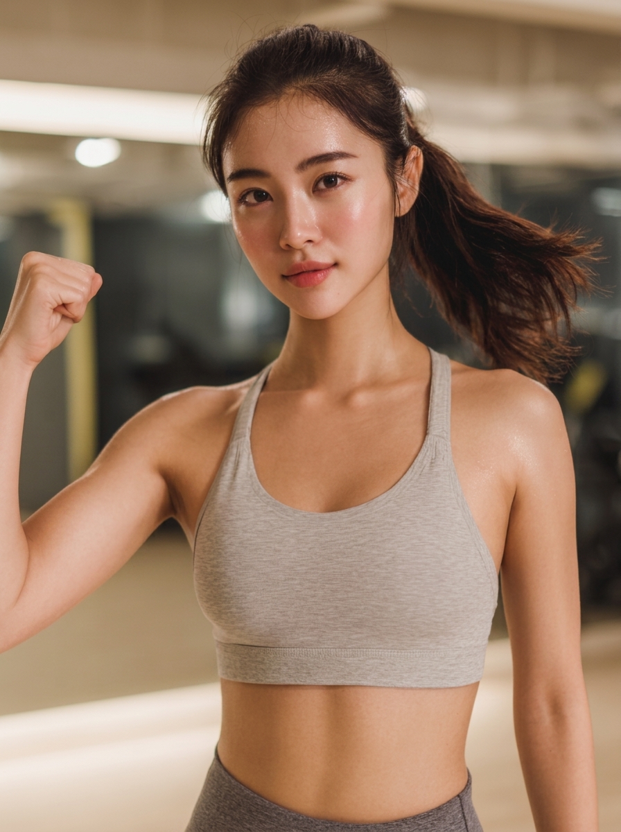 가상모델 #1110 얼굴 원본 19