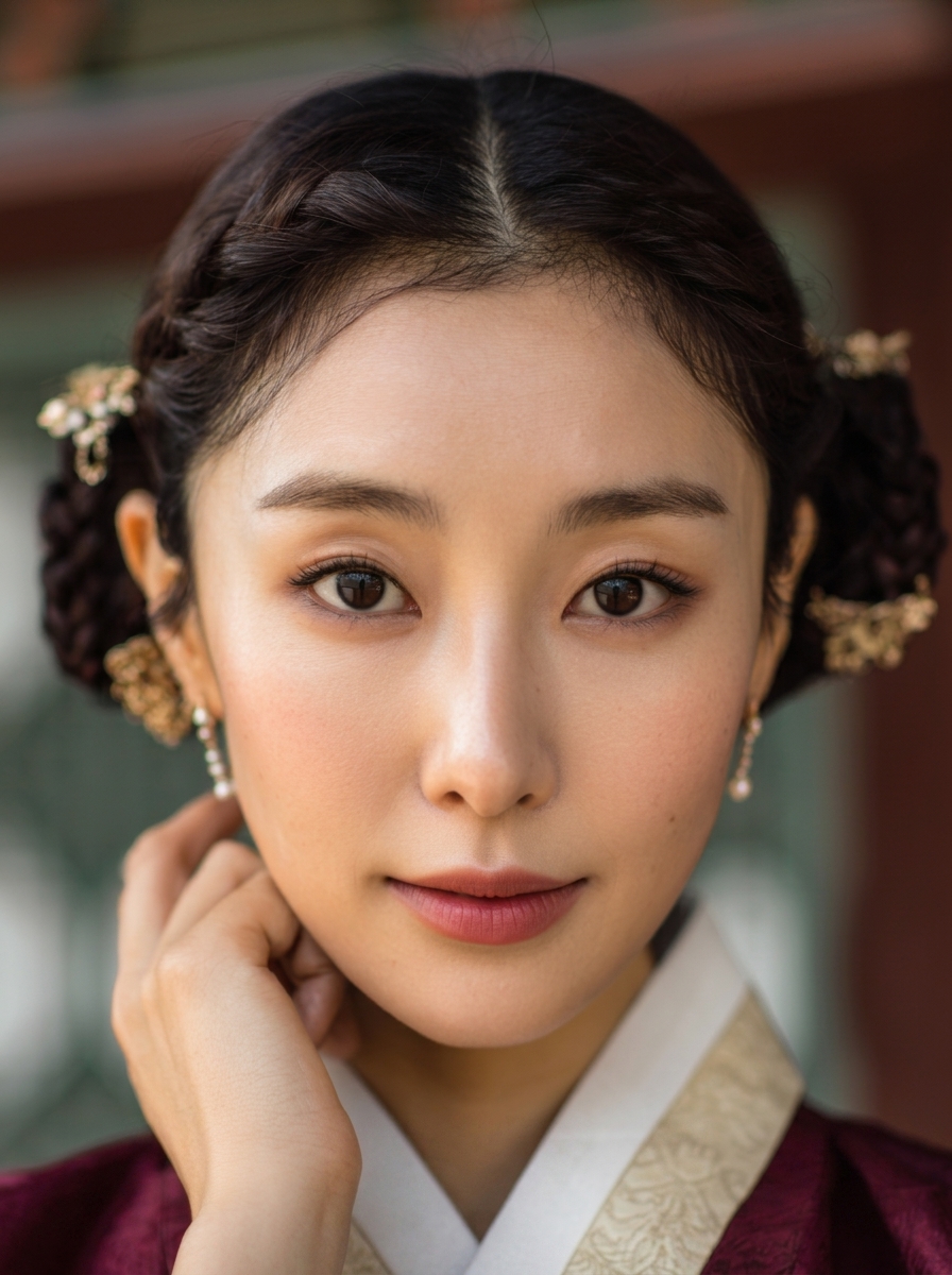 가상모델 #1110 얼굴 원본 22
