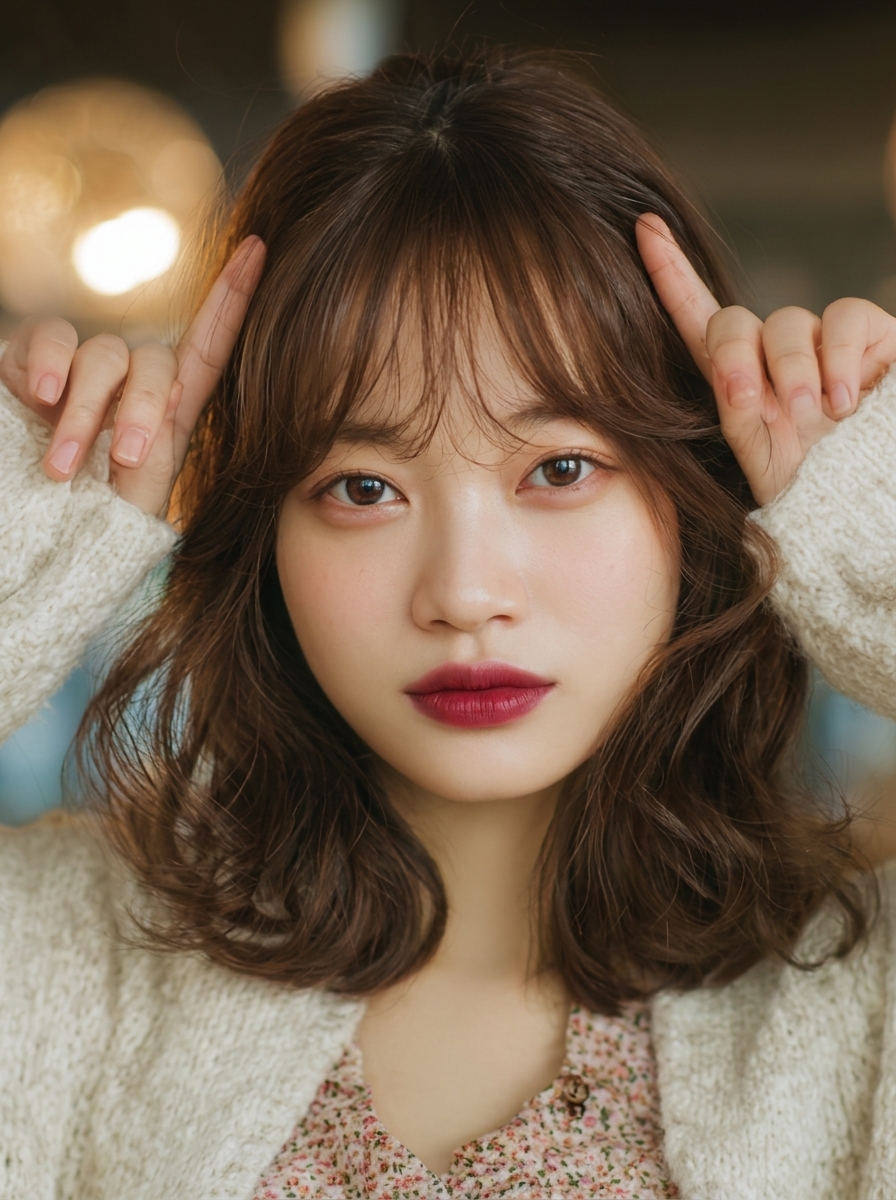 가상모델 #1112 얼굴 원본 3