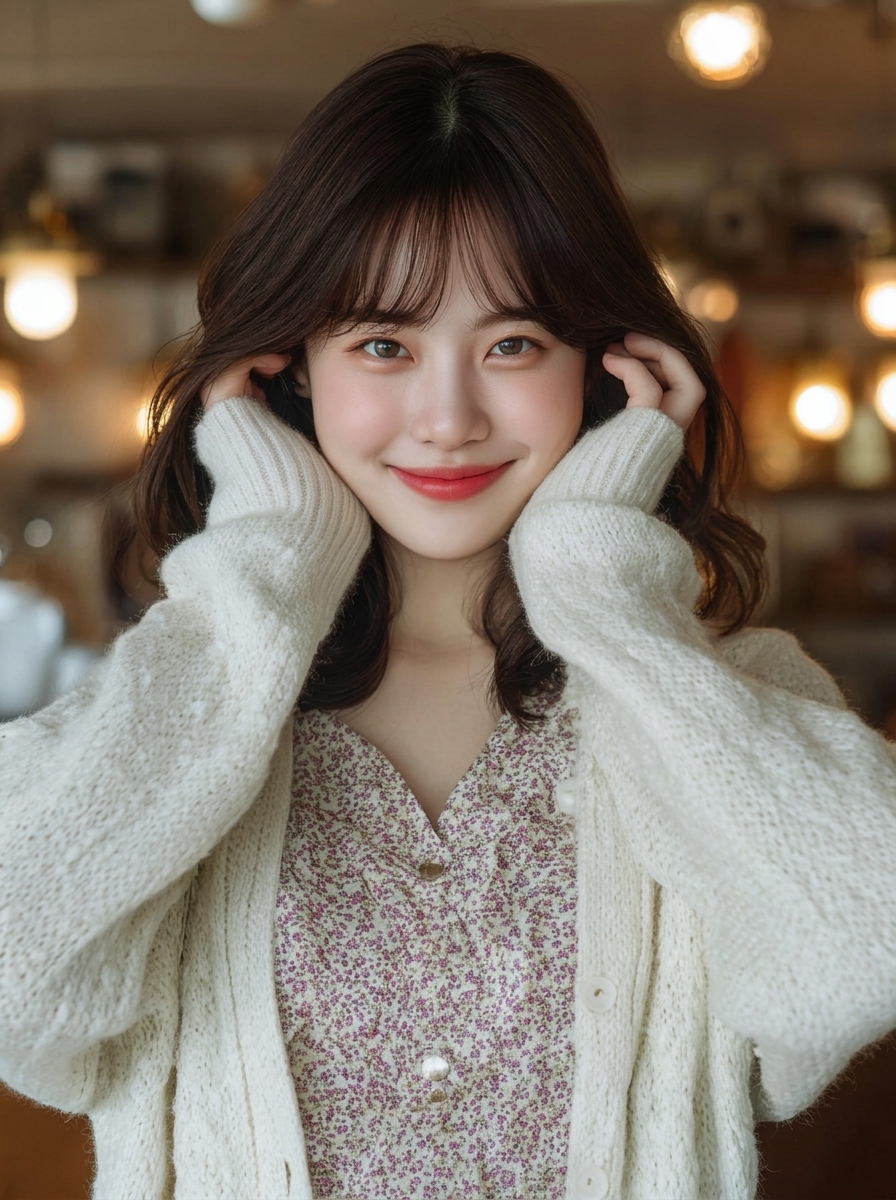 가상모델 #1112 얼굴 원본 4