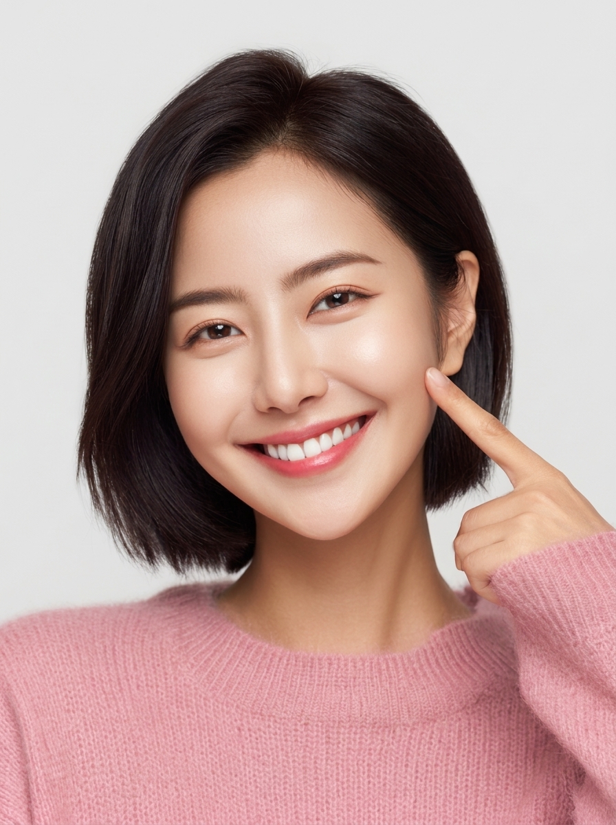 가상모델 #1112 얼굴 원본 6