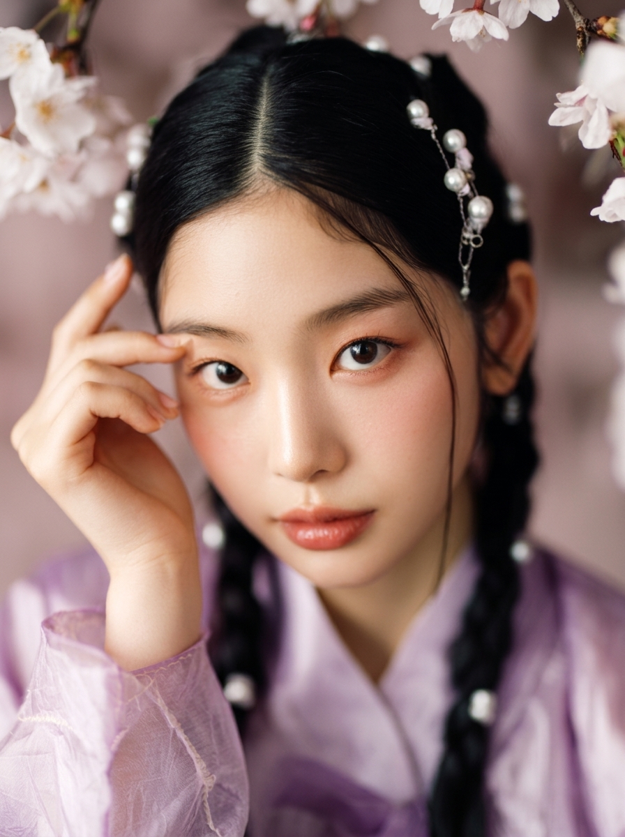 가상모델 #1112 얼굴 원본 17