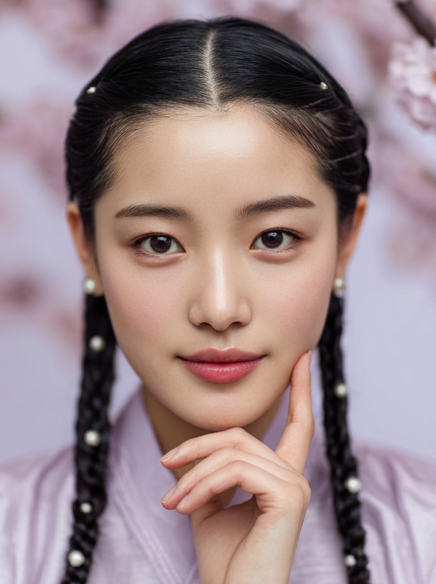 가상모델 #1112 얼굴 원본 18