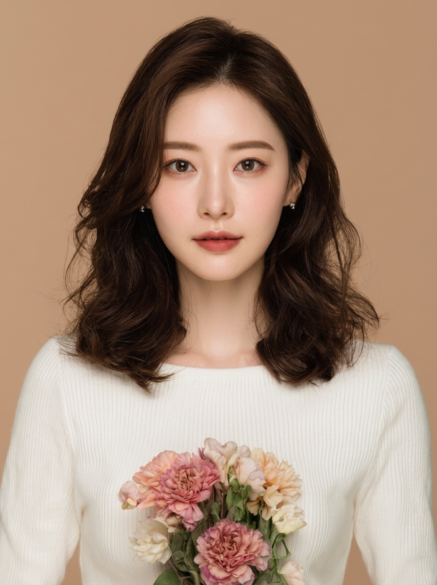 가상모델 #1127 얼굴 원본 13