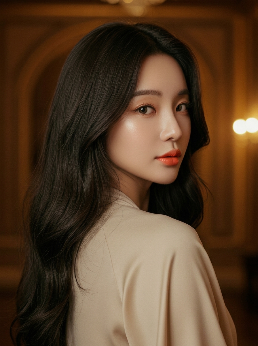 가상모델 #1140 얼굴 원본 9