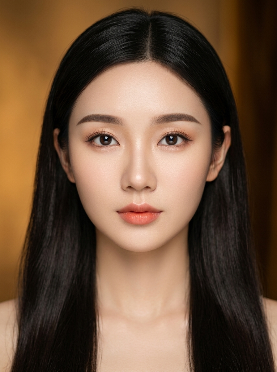 가상모델 #1140 얼굴 원본 17