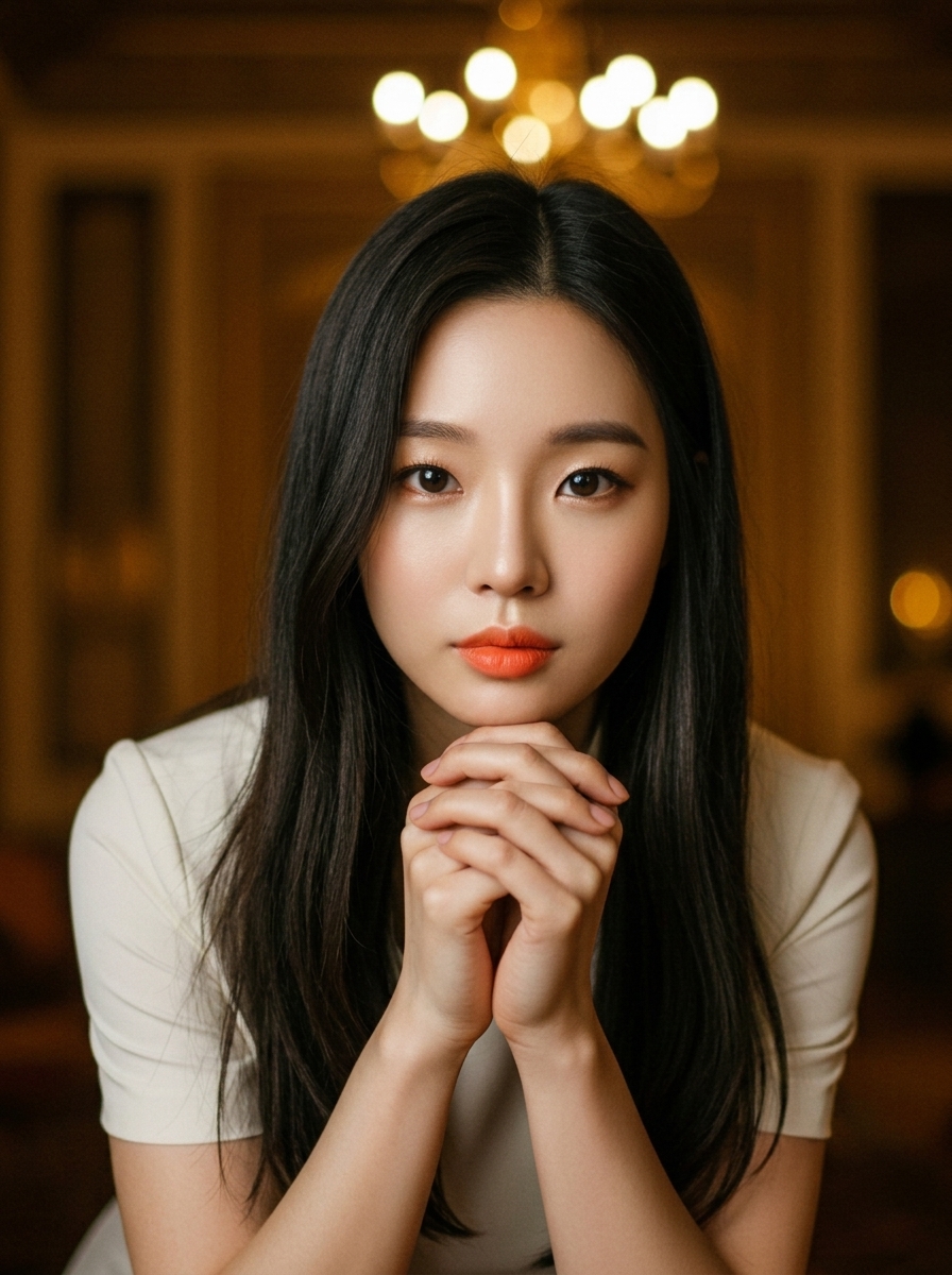 가상모델 #1142 얼굴 원본 3