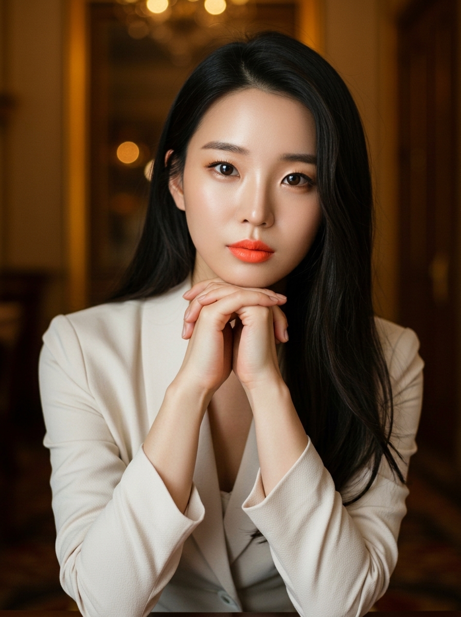 가상모델 #1142 얼굴 원본 7