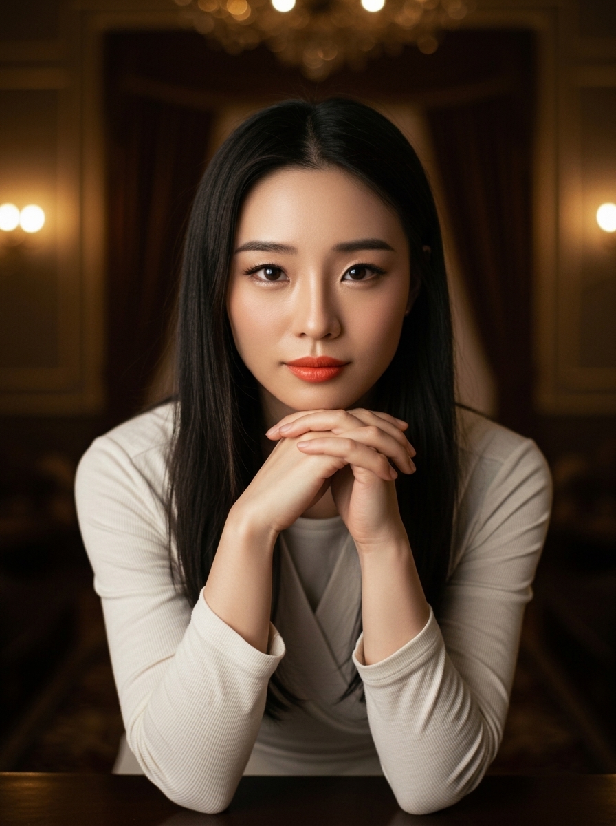 가상모델 #1142 얼굴 원본 8