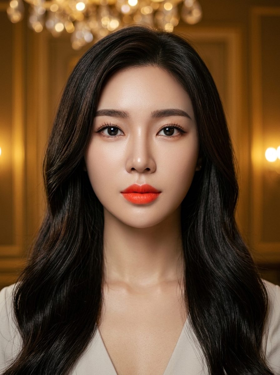 가상모델 #1142 얼굴 원본 24