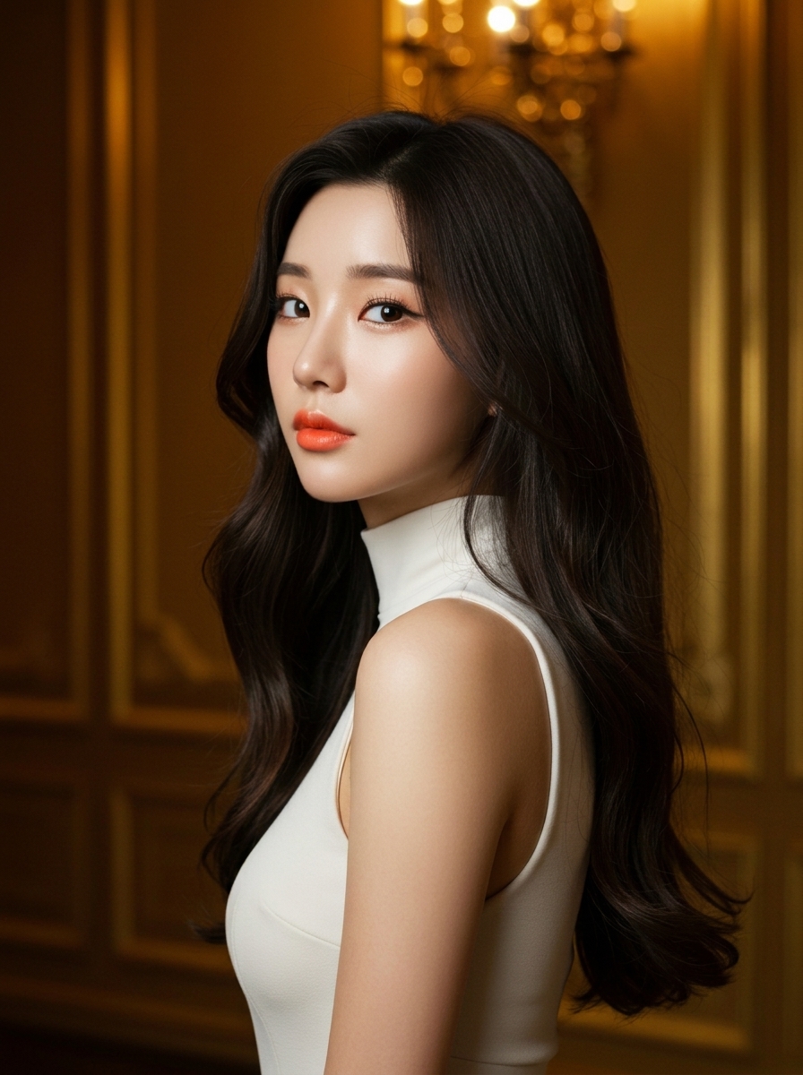 가상모델 #1145 얼굴 원본 16