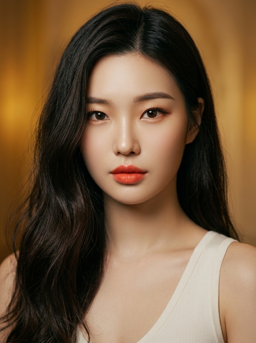 가상모델 #1145 얼굴 원본 17