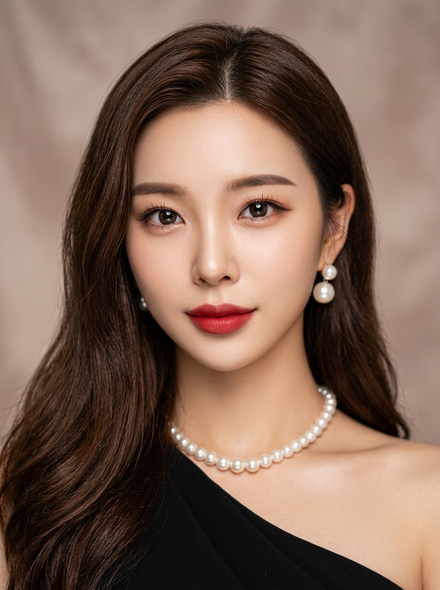 가상모델 #1155 얼굴 원본 9