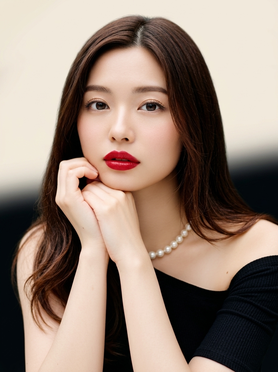 가상모델 #1157 얼굴 원본 8