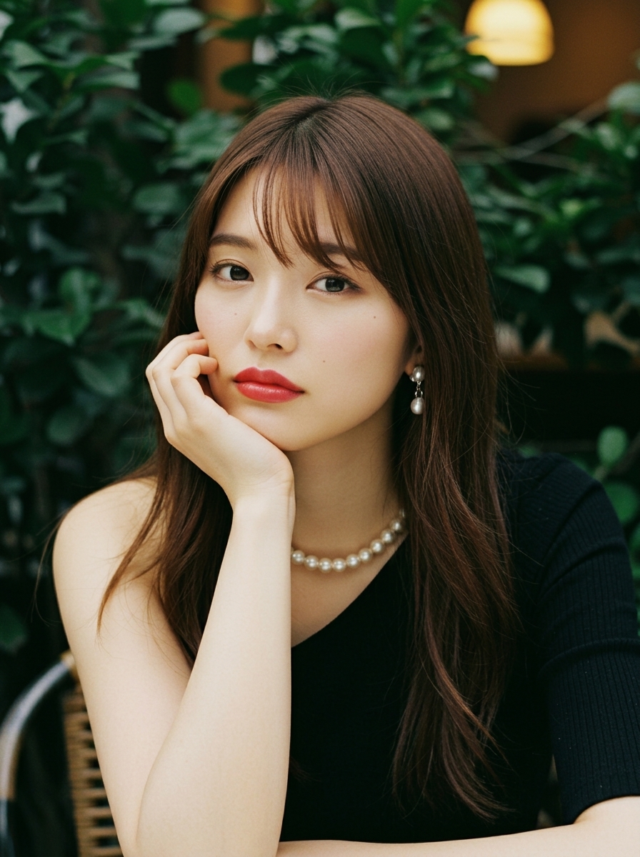 가상모델 #1157 얼굴 원본 9