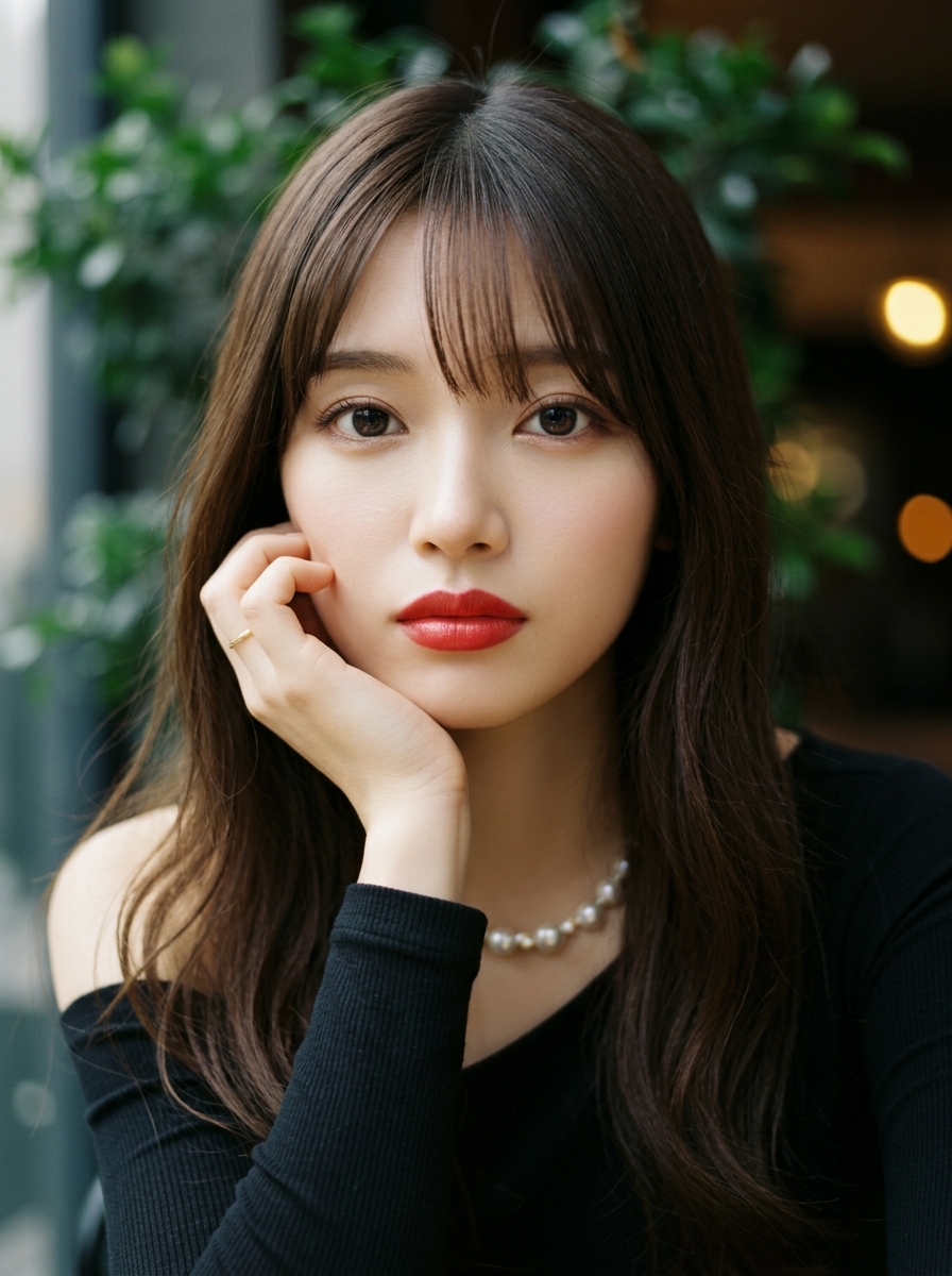 가상모델 #1157 얼굴 원본 10