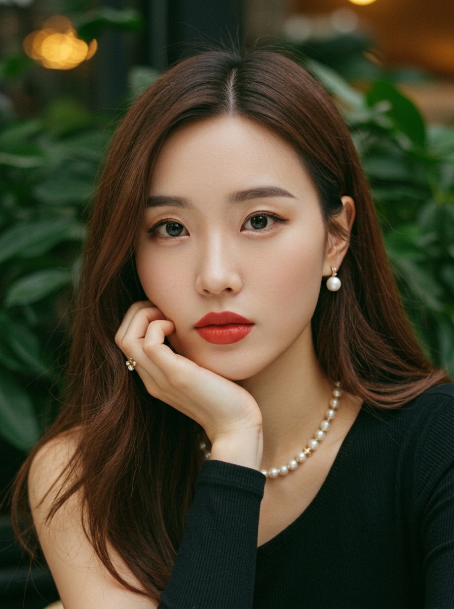 가상모델 #1157 얼굴 원본 13