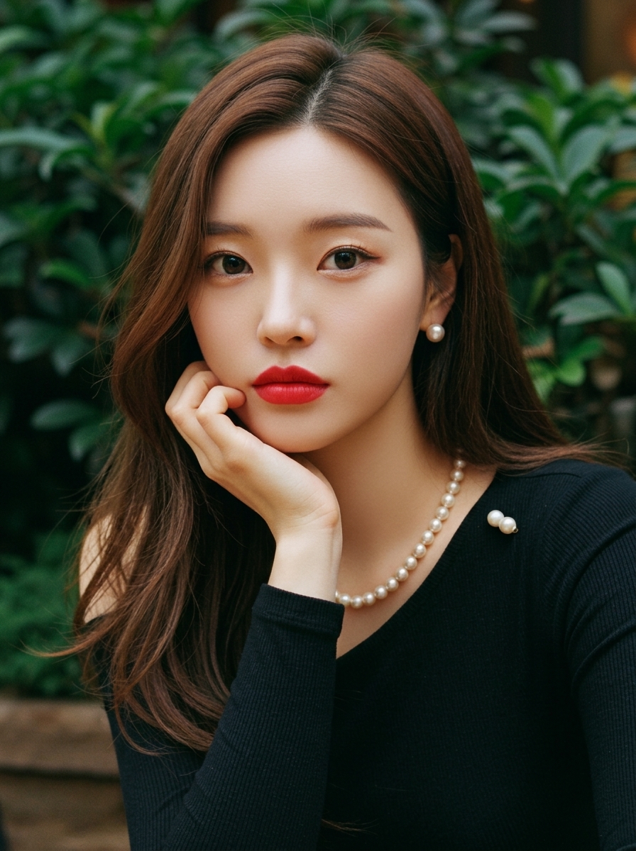 가상모델 #1157 얼굴 원본 17
