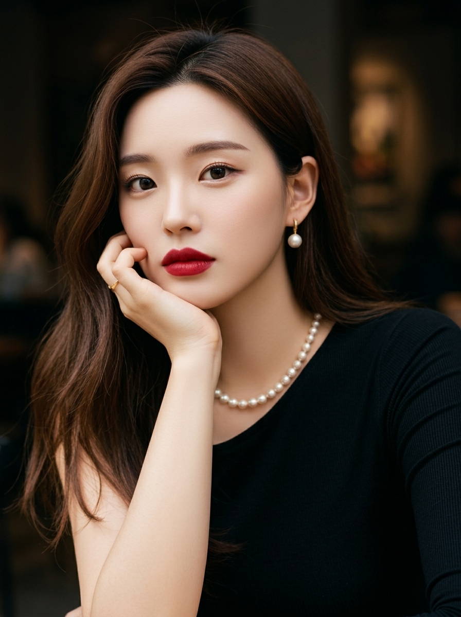 가상모델 #1157 얼굴 원본 18