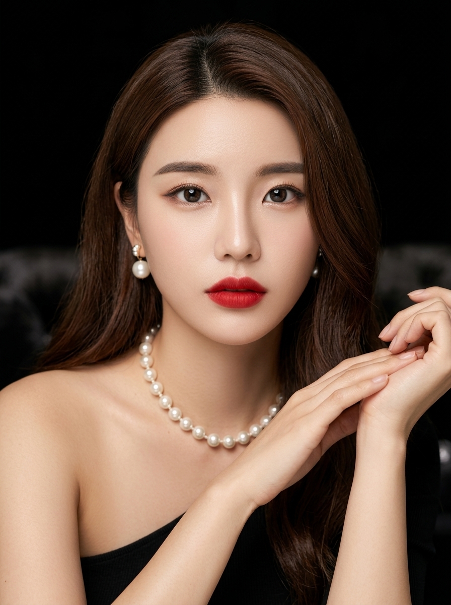 가상모델 #1157 얼굴 원본 19