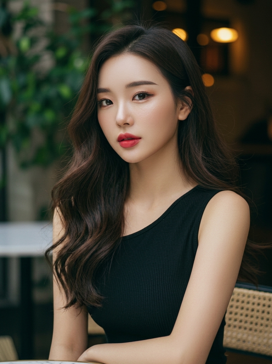 가상모델 #1160 얼굴 원본 5