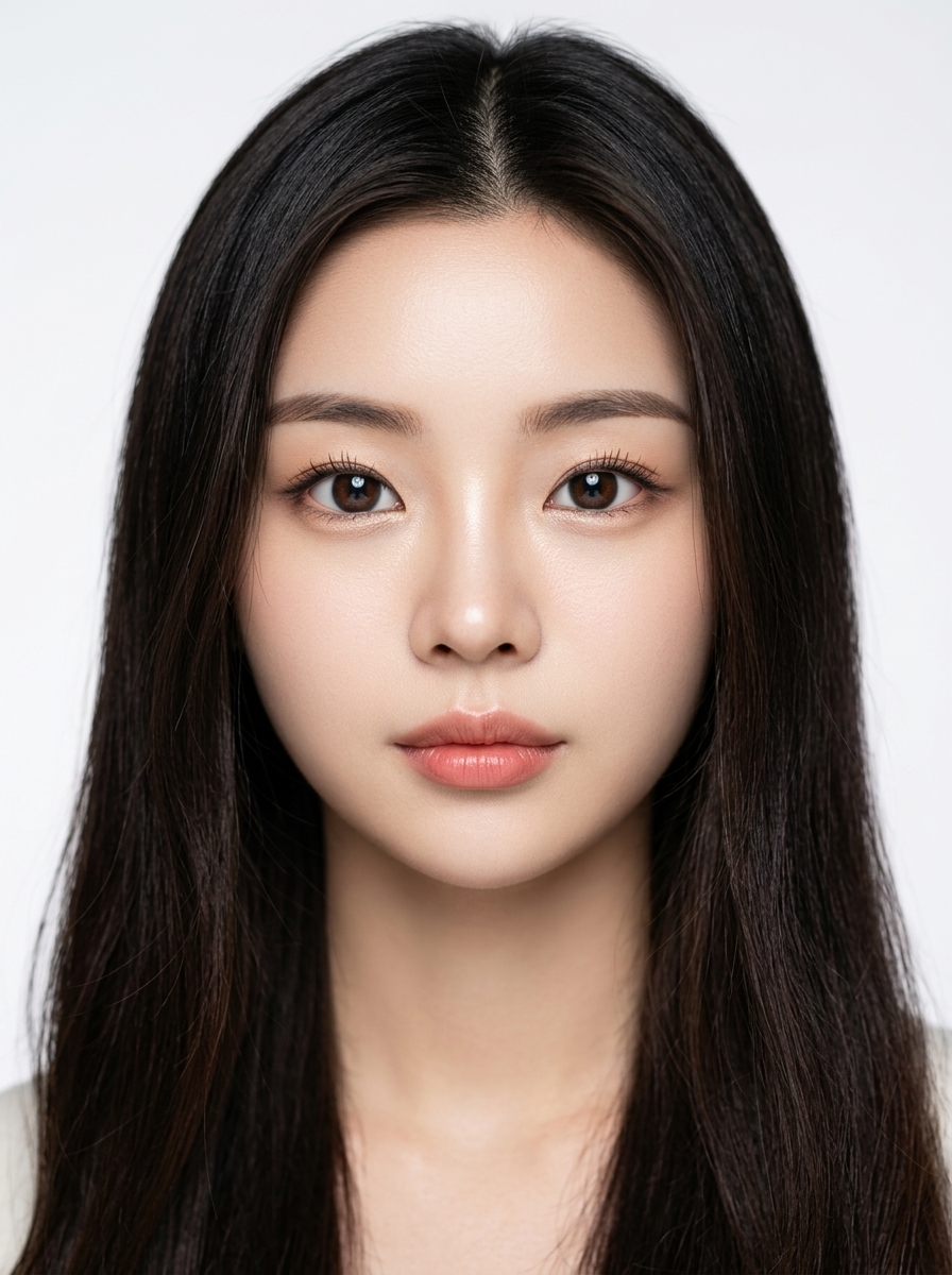 가상모델 #1164 얼굴 원본 8