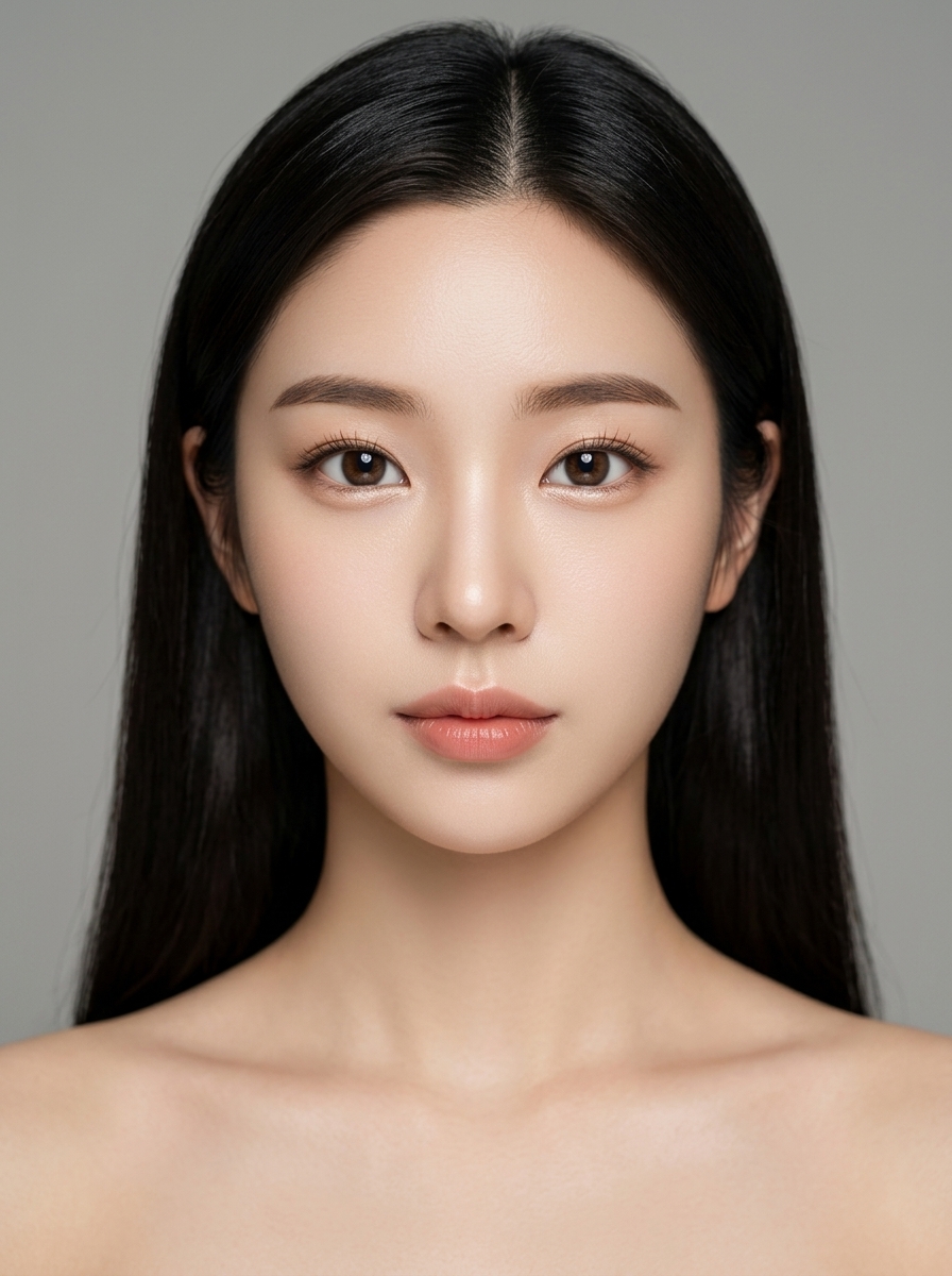 가상모델 #1164 얼굴 원본 10