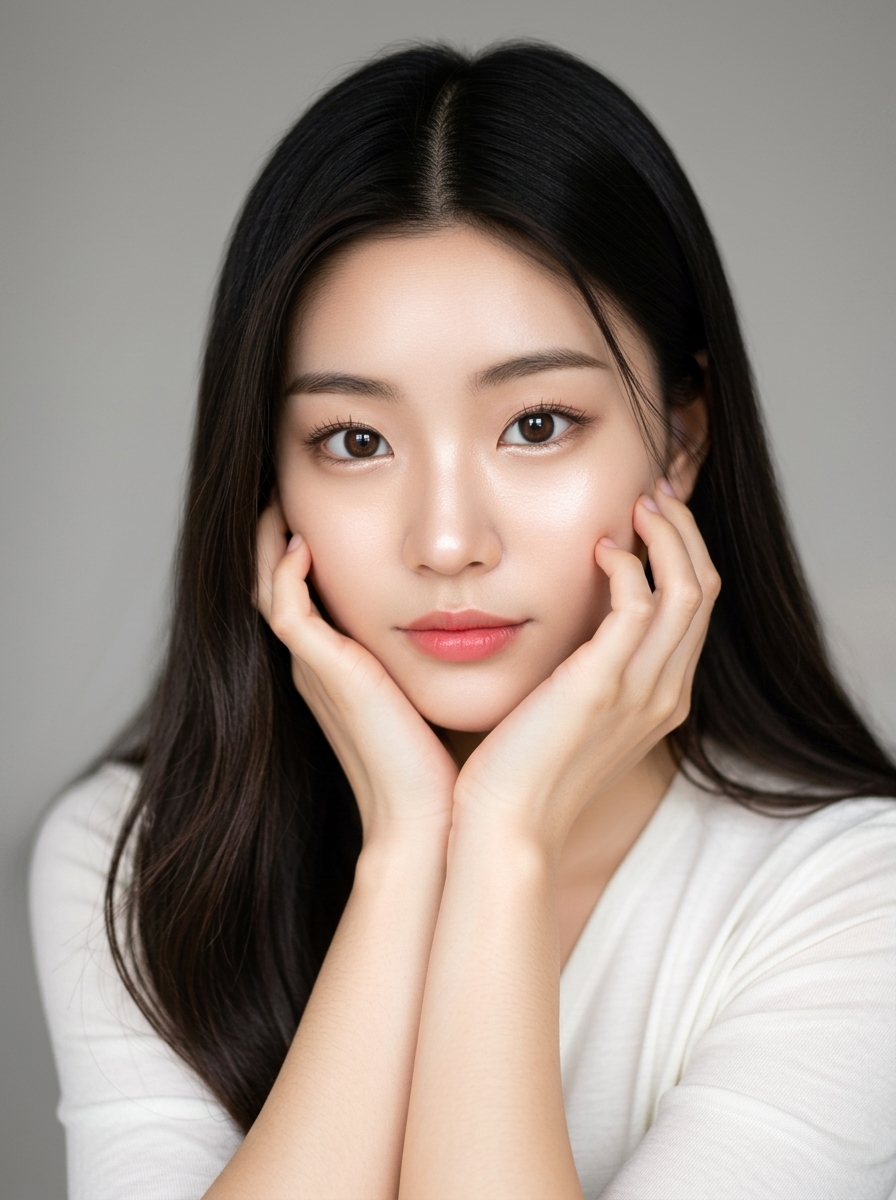 가상모델 #1165 얼굴 원본 23