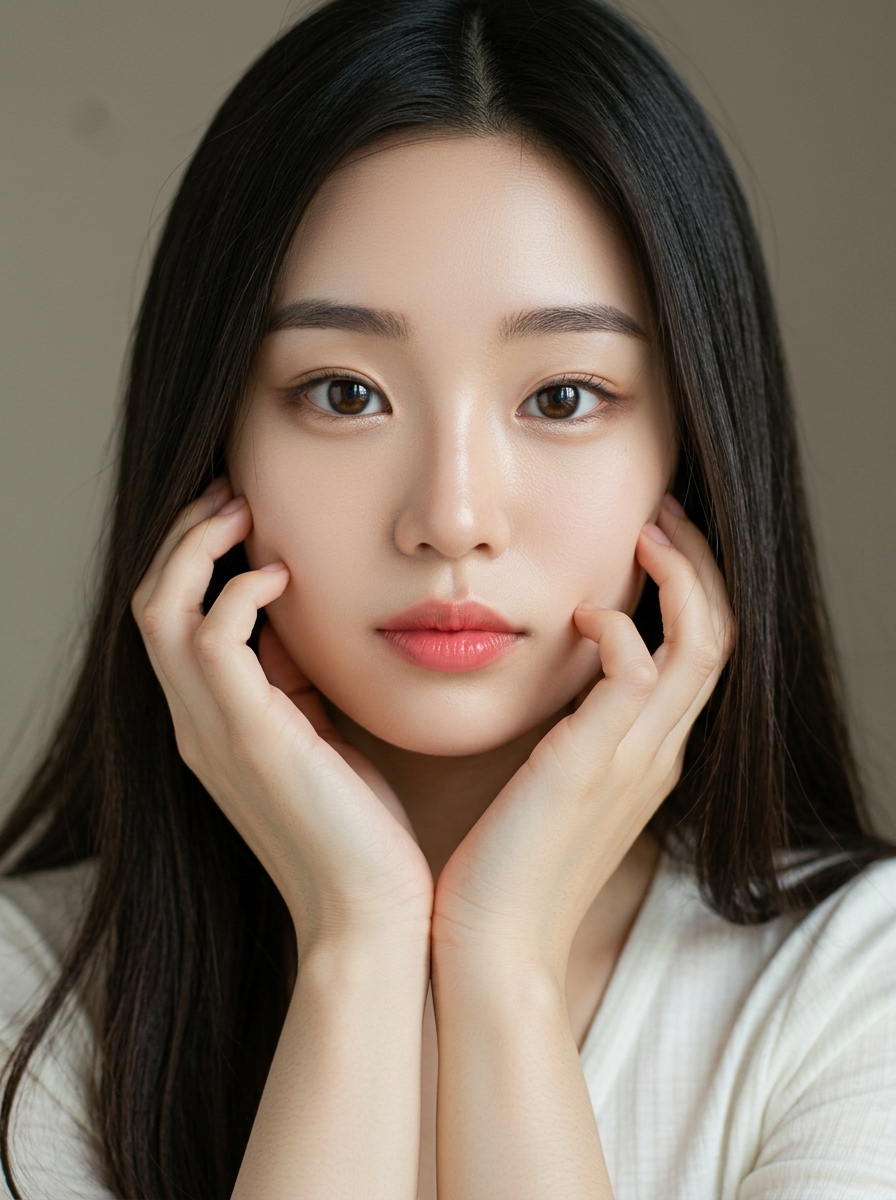 가상모델 #1165 얼굴 원본 24