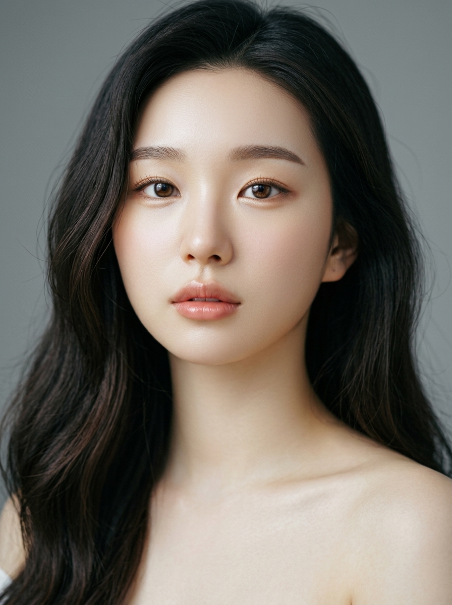 가상모델 #1166 얼굴 원본 19