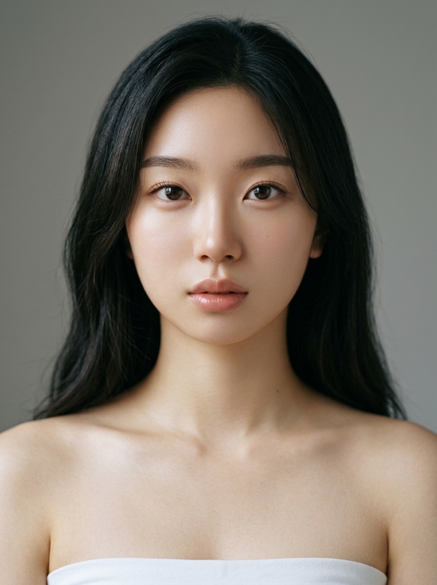 가상모델 #1166 얼굴 원본 20