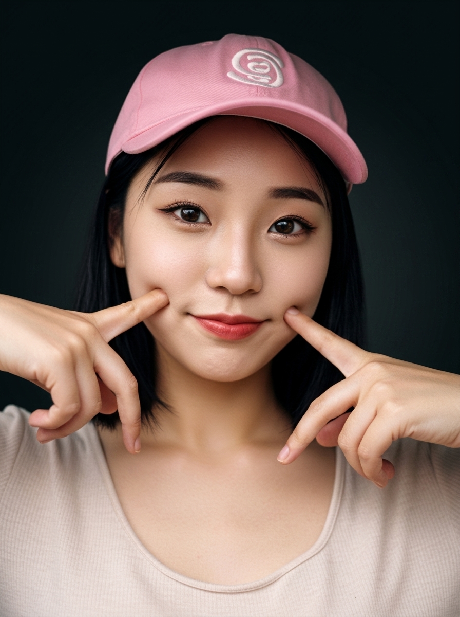 가상모델 #1176 얼굴 원본 5