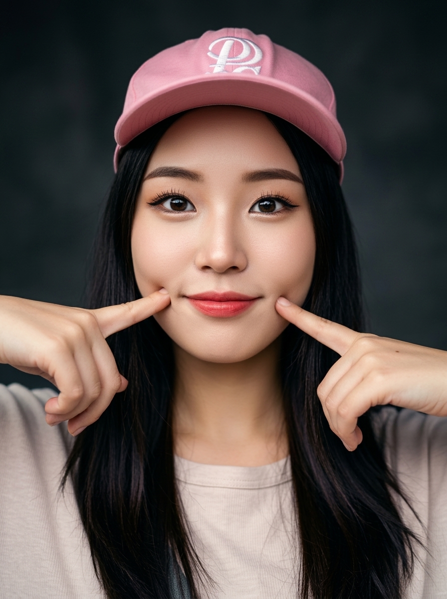 가상모델 #1176 얼굴 원본 6