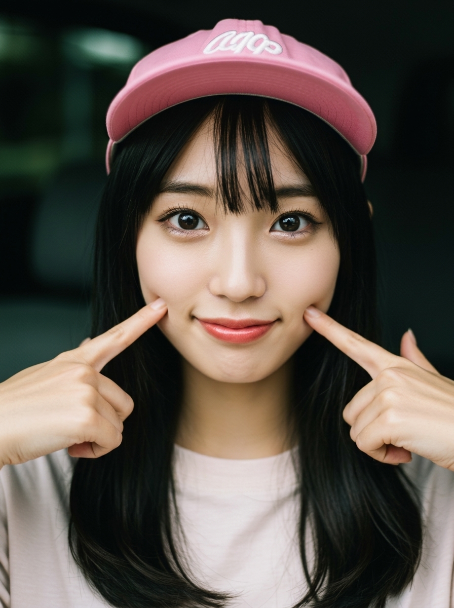가상모델 #1176 얼굴 원본 9
