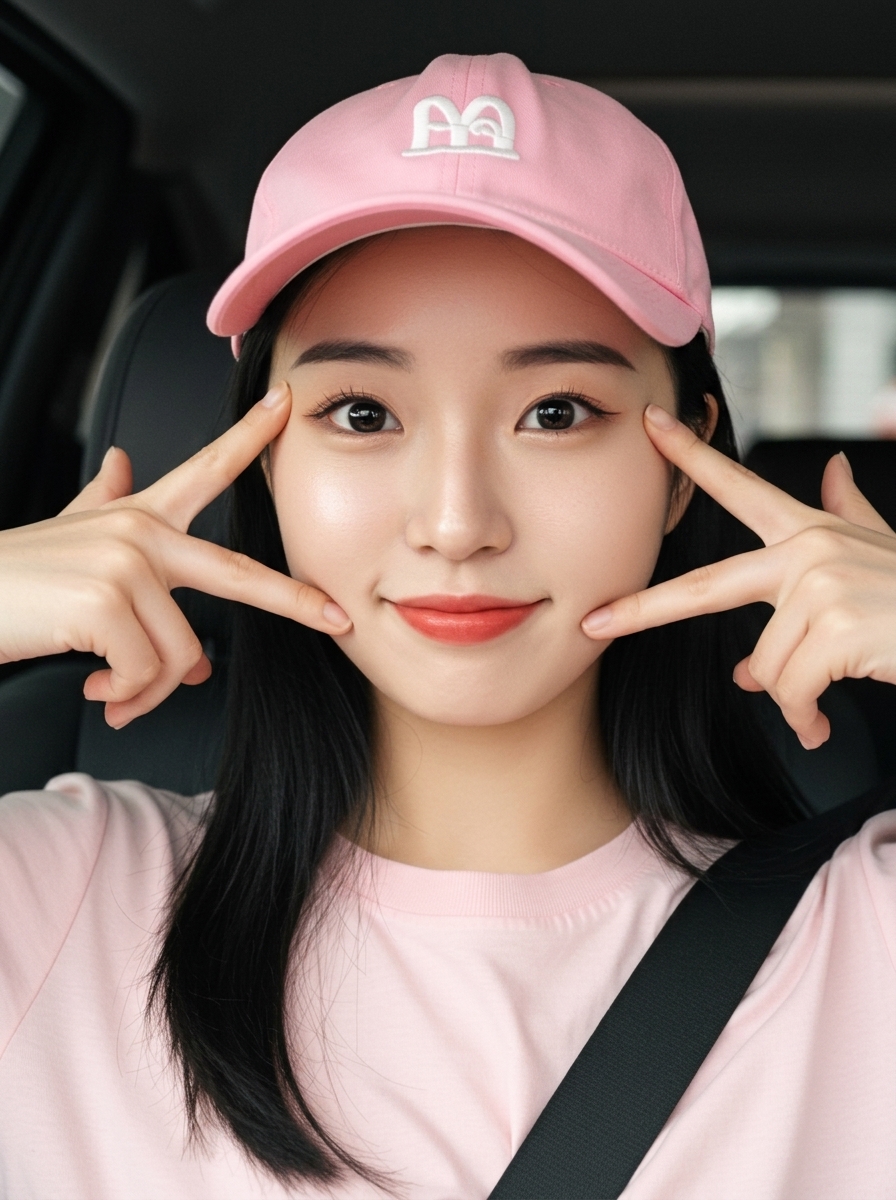 가상모델 #1176 얼굴 원본 17
