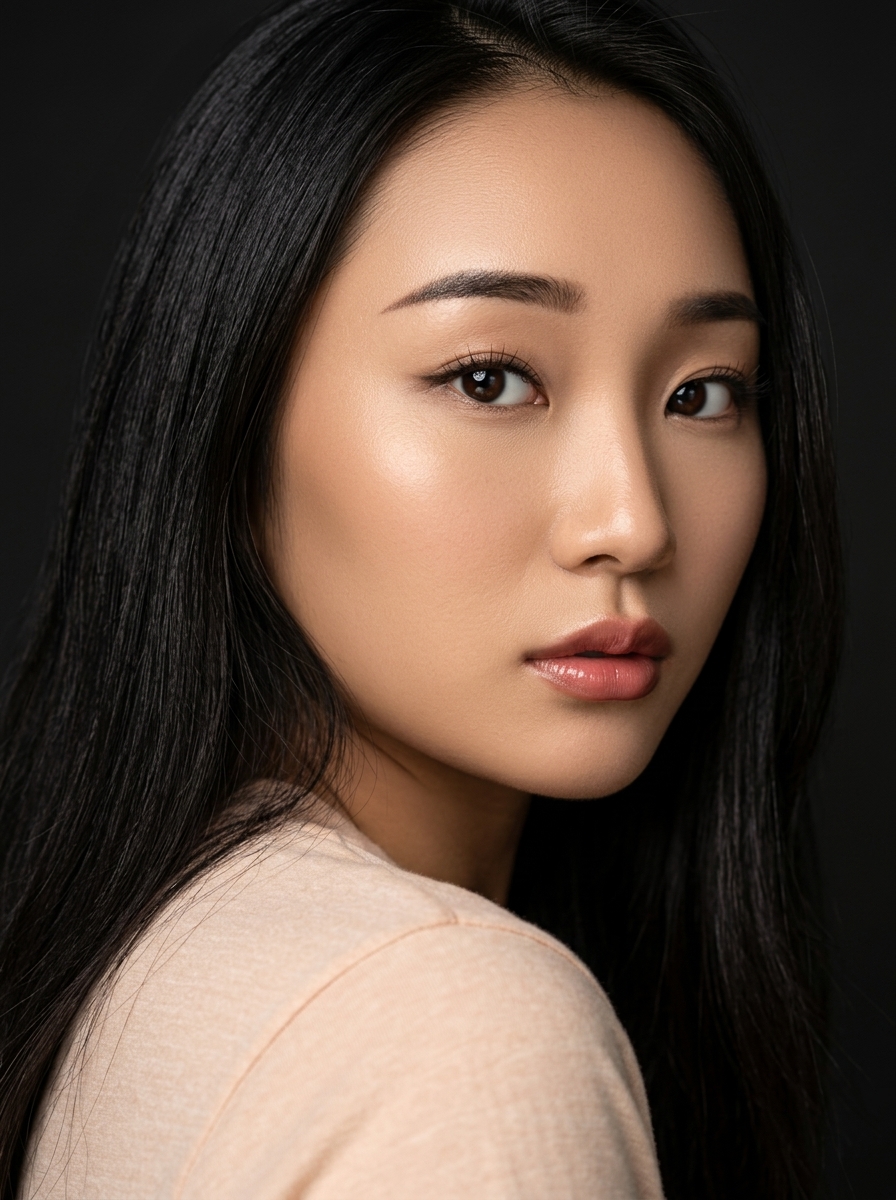 가상모델 #1178 얼굴 원본 18