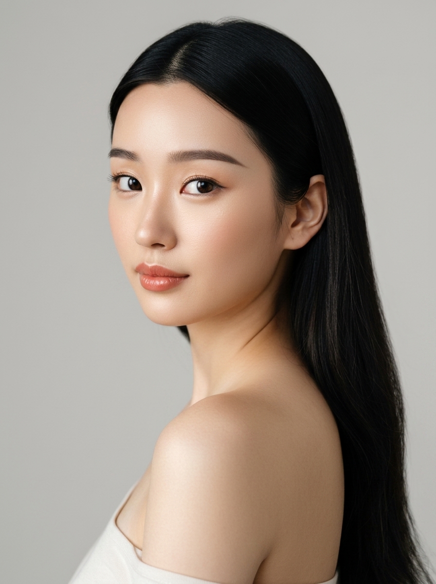 가상모델 #1181 얼굴 원본 17