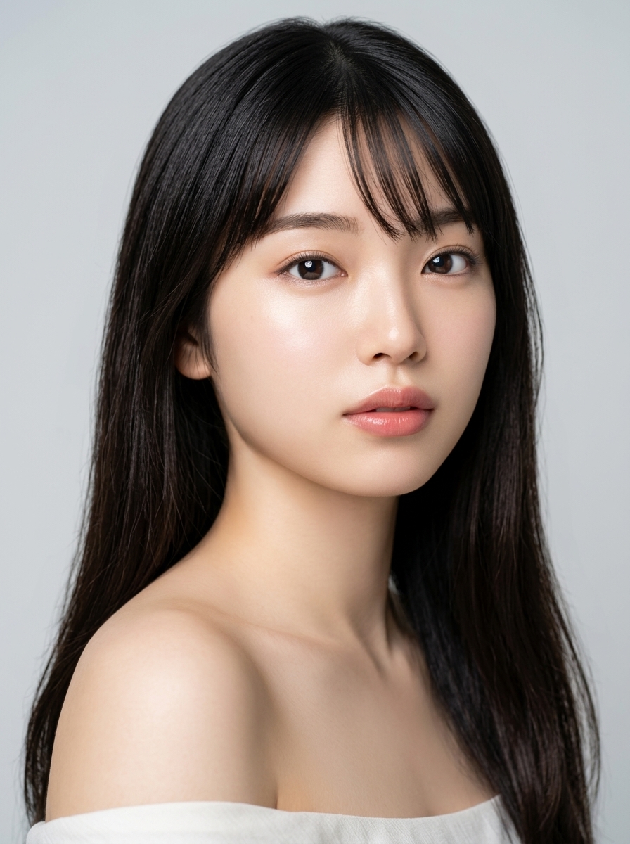 가상모델 #1182 얼굴 원본 8