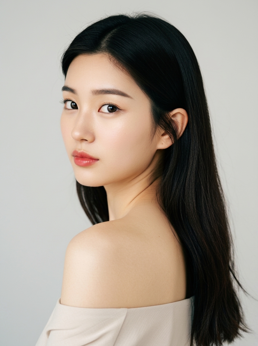 가상모델 #1182 얼굴 원본 14