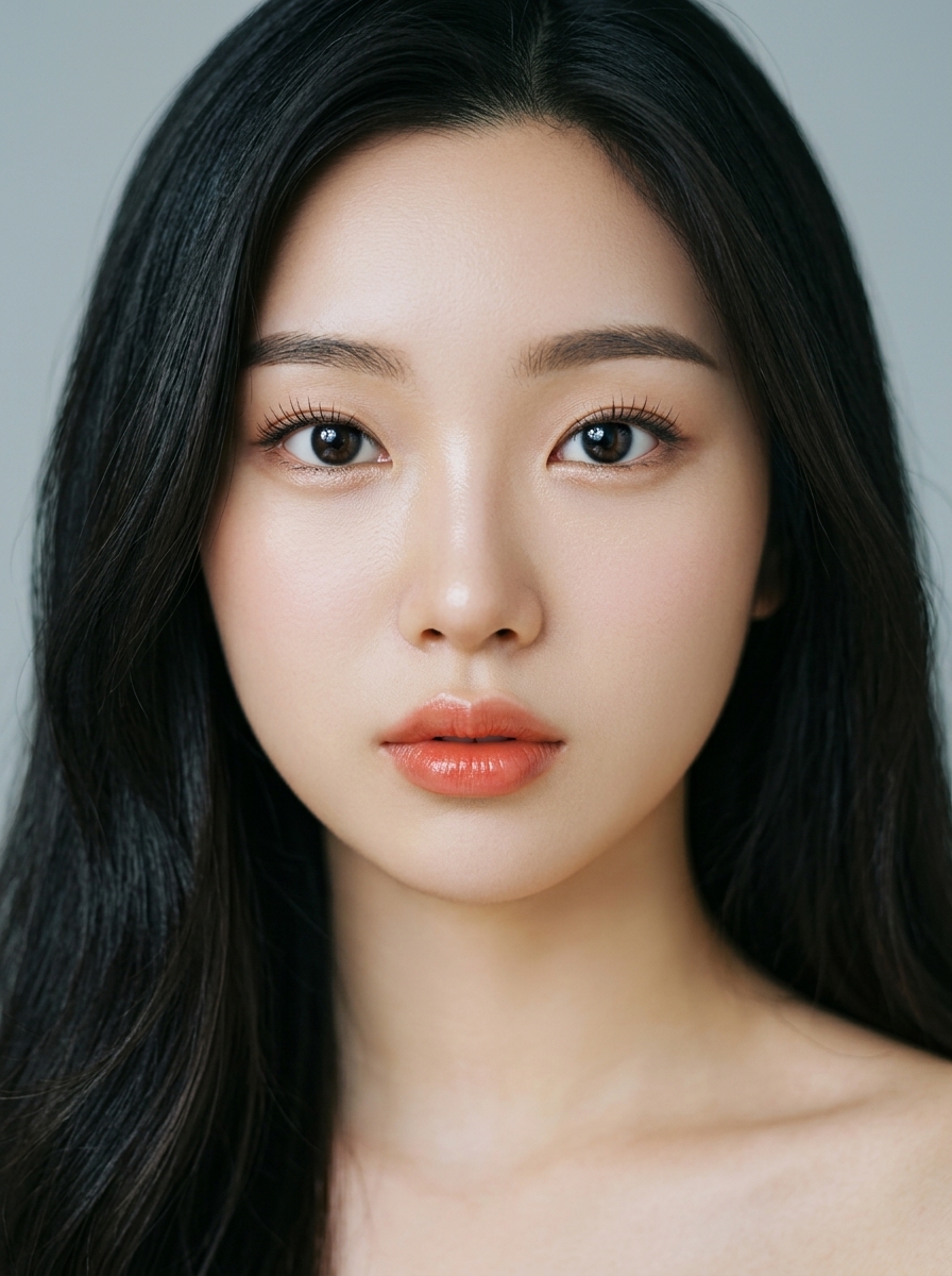 가상모델 #1182 얼굴 원본 16